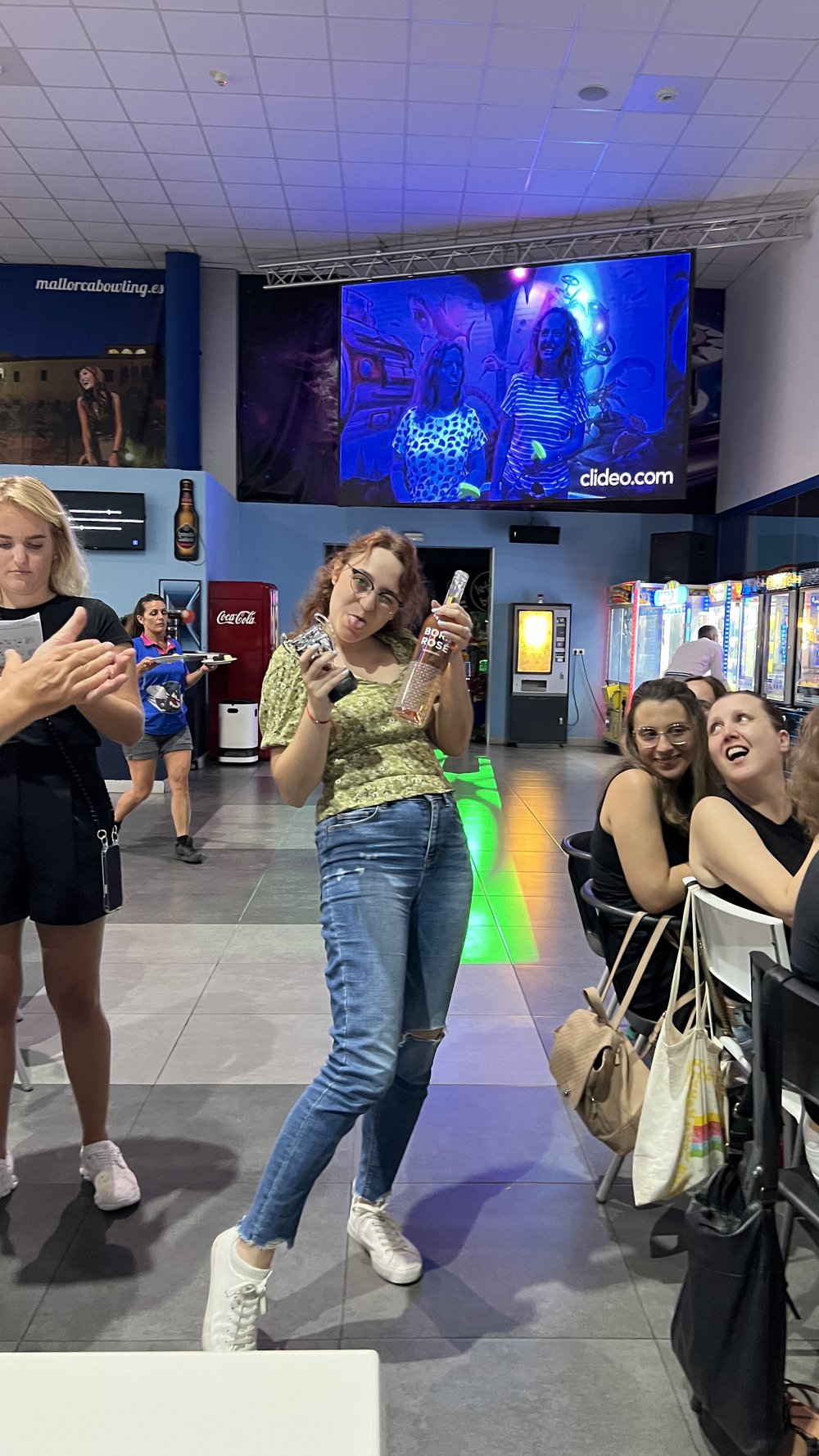 Tania Gambin bowlte als Beste in ihrer Gruppe