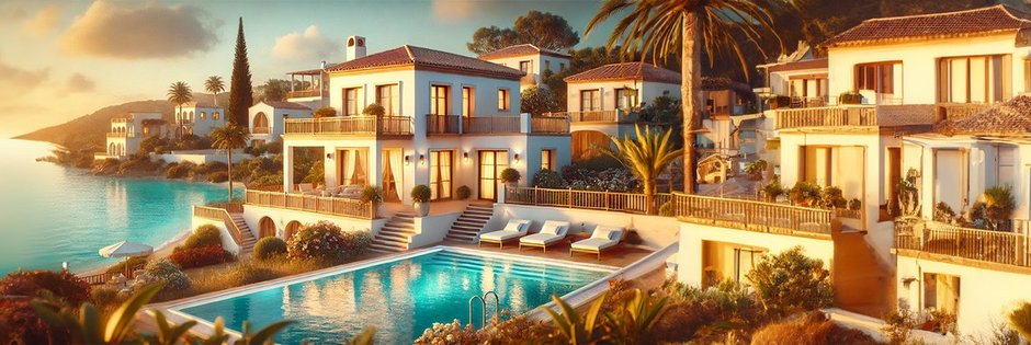 Villa am Meer mit Pool